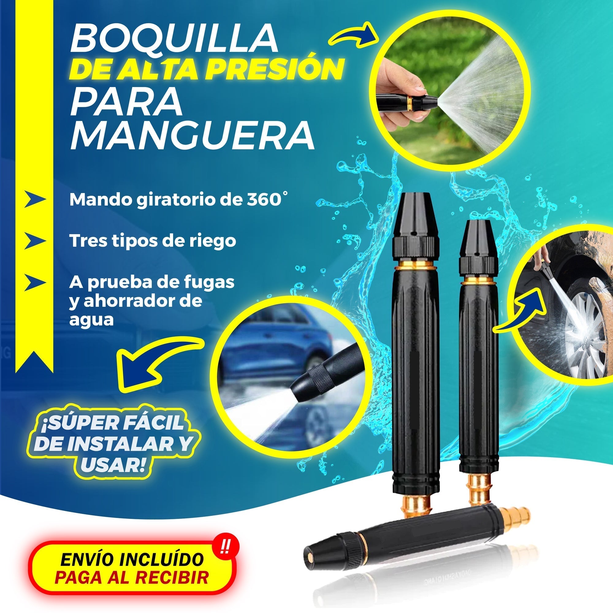 Boquilla para Manguera de Alta Presión | Hose Ultra™