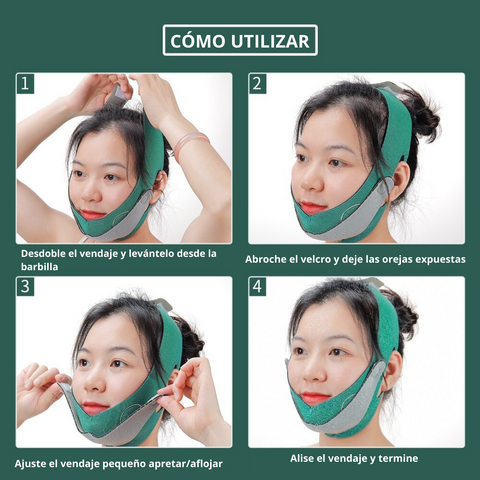 Faja reductora facial